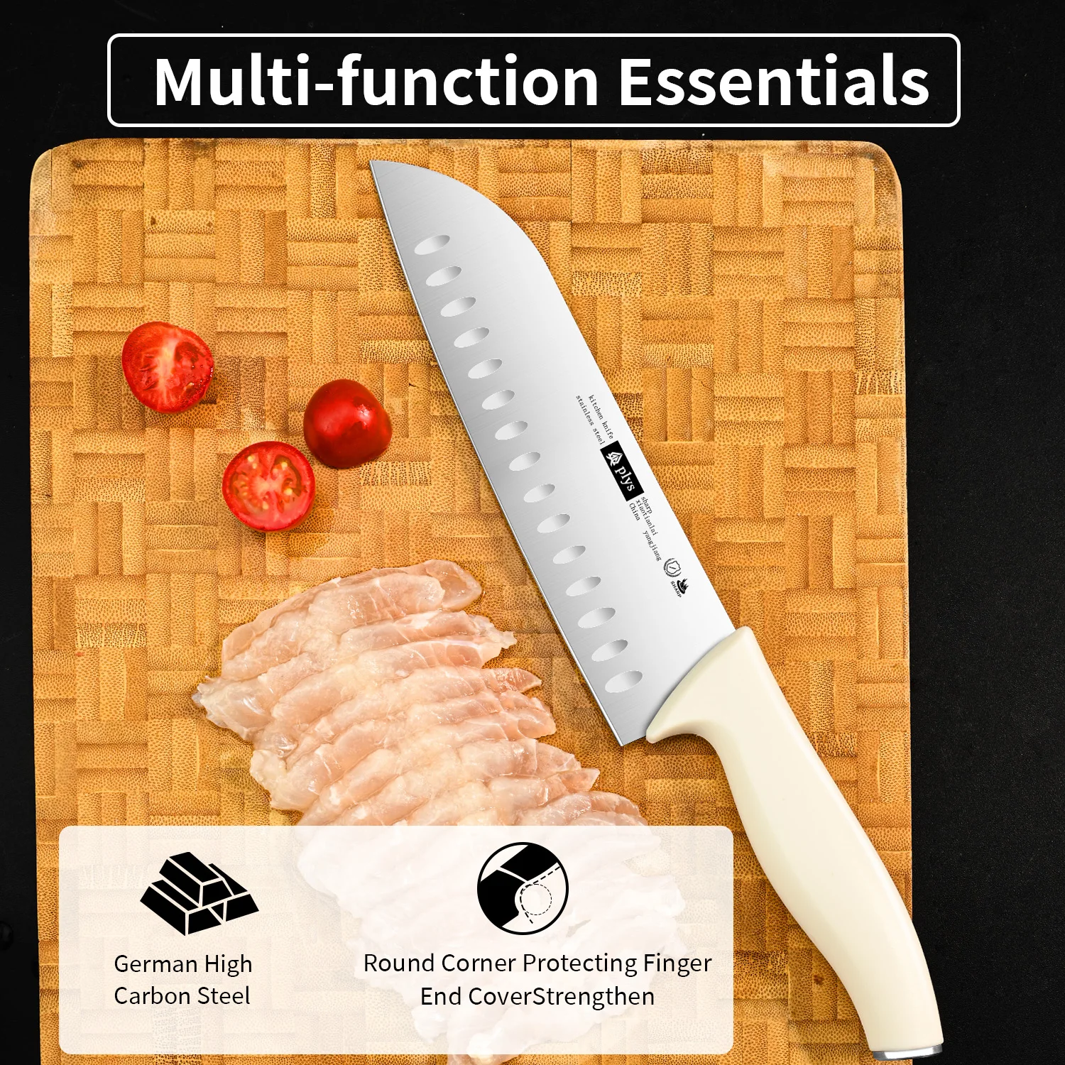 Forged Stainless Steel Chef Knife – Precision BBQ & Multi‑Purpose Cutter - Image 2