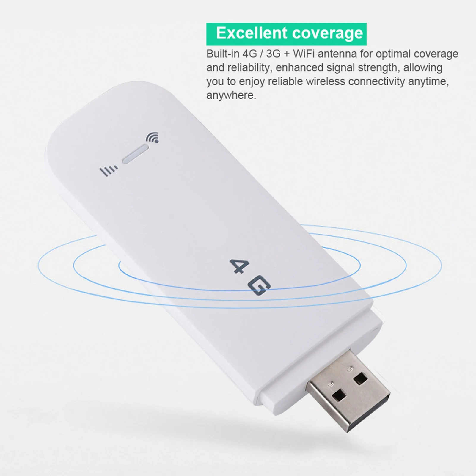 4G LTE USB Wireless Network Adapter – Mobile Hotspot Modem Stick