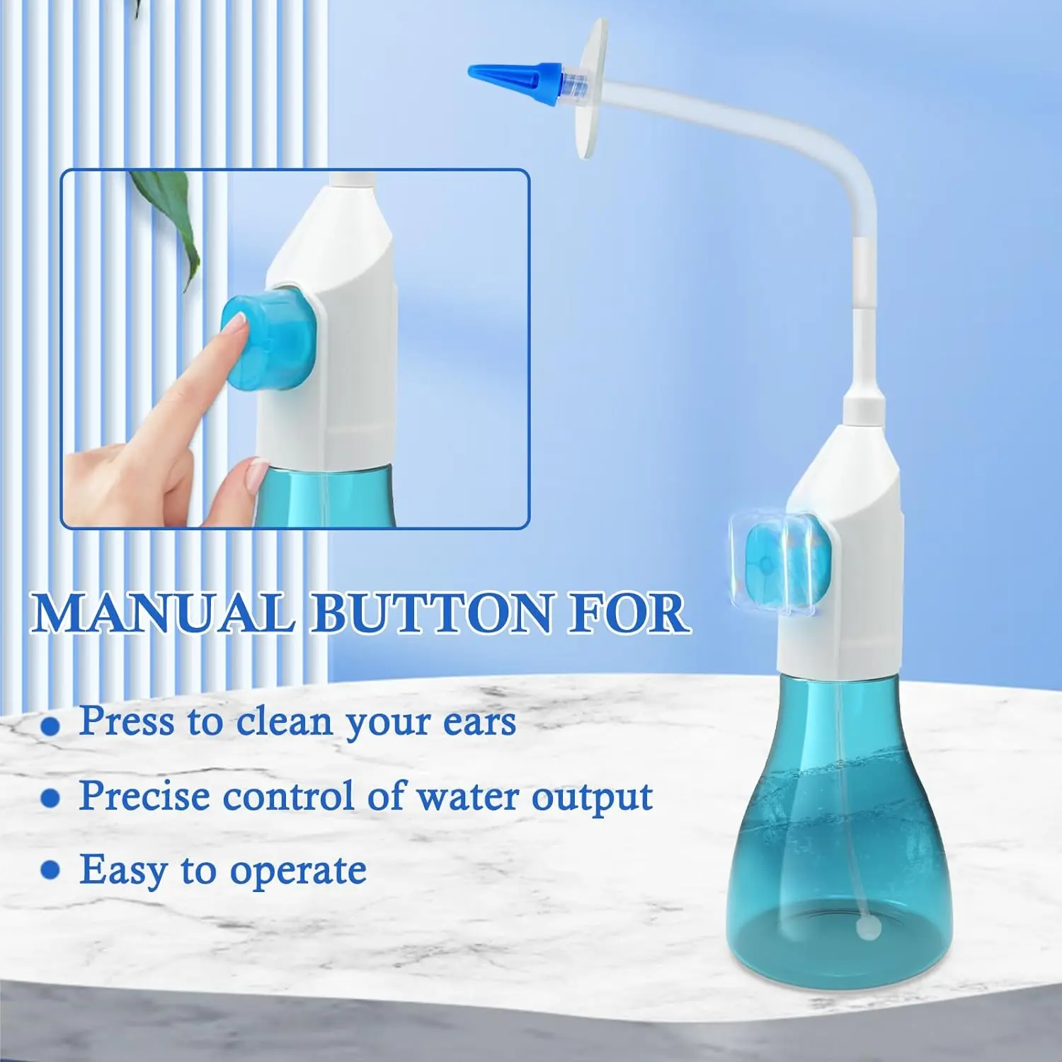 Ear Wax Removal Kit – Manual Irrigation Ear Cleaner for Adults & Kids Safe Home Use - Image 4