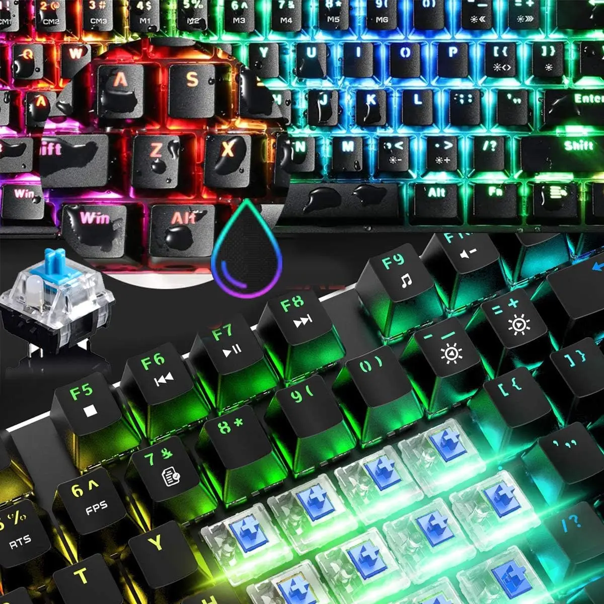 MAMBASNAKE x ZIYOULANG MK14 Wired Gaming Keyboard  Buy 2 get 1 free total 3!!! - Image 3