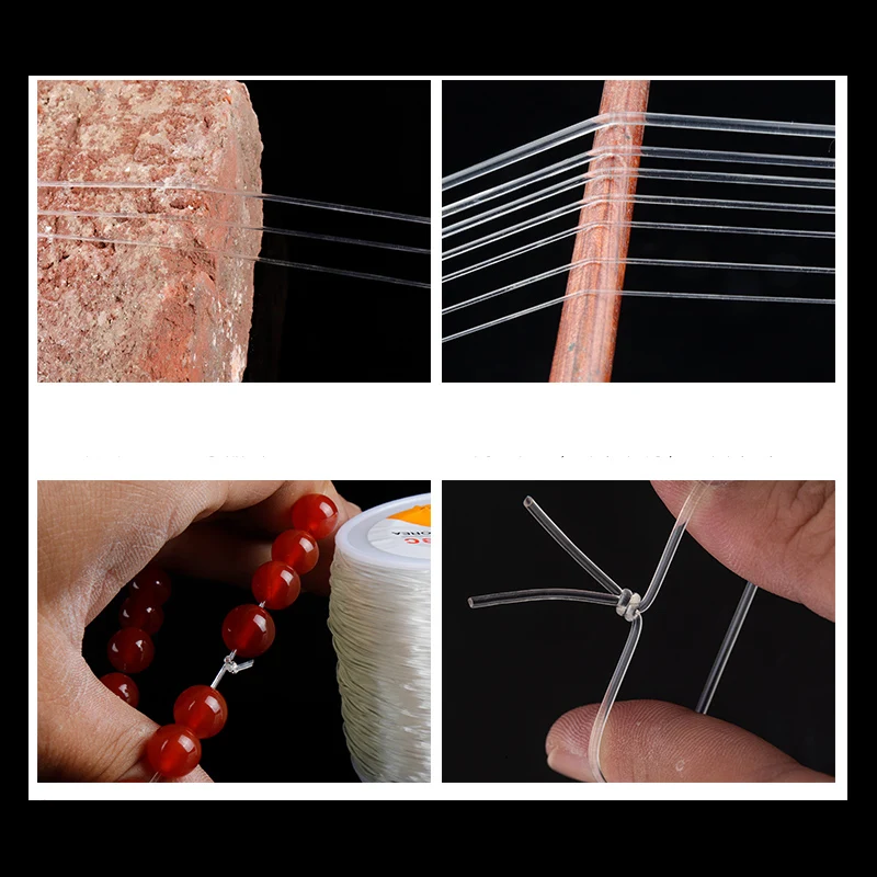 100m Strong Elastic Crystal Beading Thread Cord Jewelry Making Stretchable Necklace Bracelet DIY Beads String - Image 4