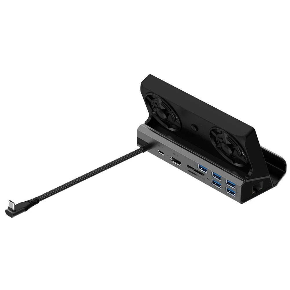 10-in-1 USB-C Docking Station for Steam Deck – 4K@60Hz, Gigabit Ethernet, Fast Charging - Image 8