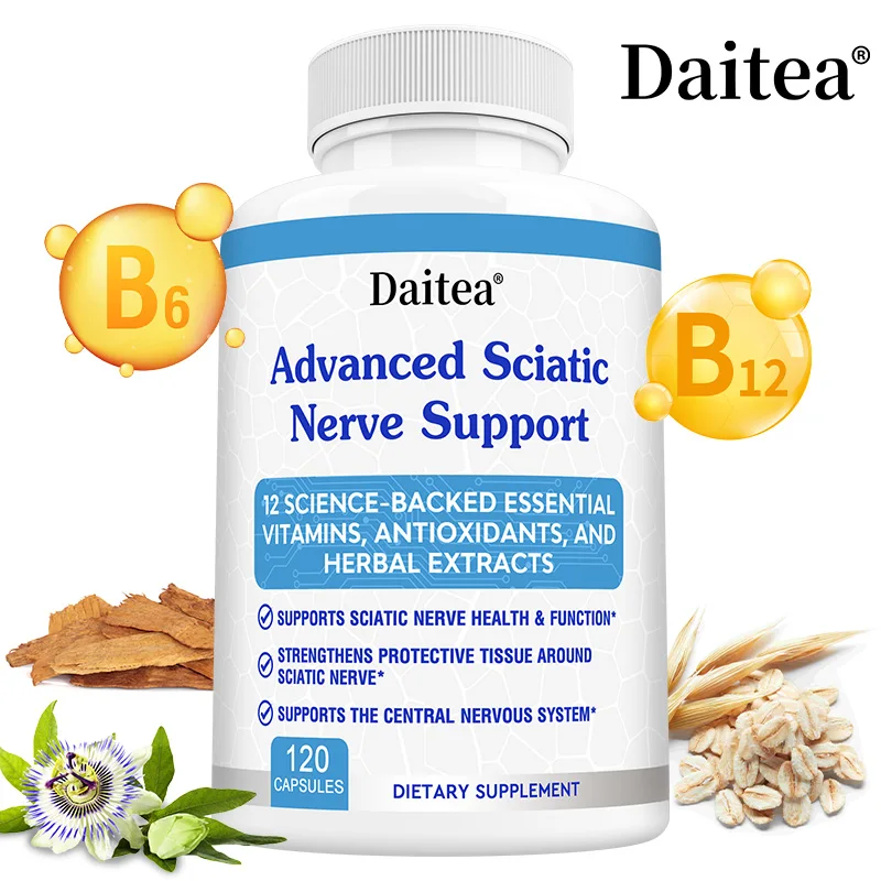 Advanced Sciatic Nerve Support – 600mg Alpha Lipoic Acid & B-Vitamins