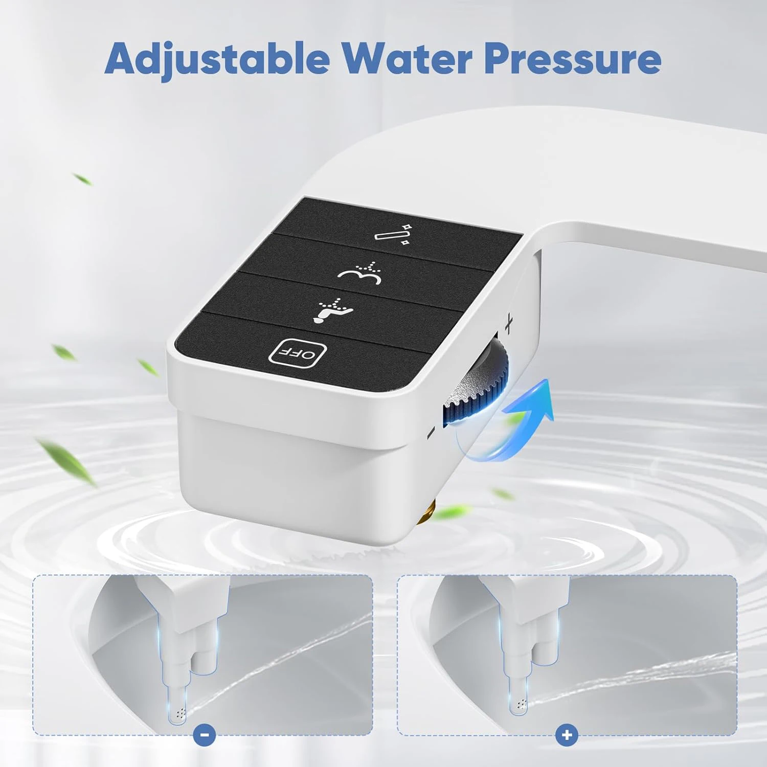 Non-Electric Dual Nozzle Bidet Attachment – Self-Cleaning, Adjustable Pressure - Image 3