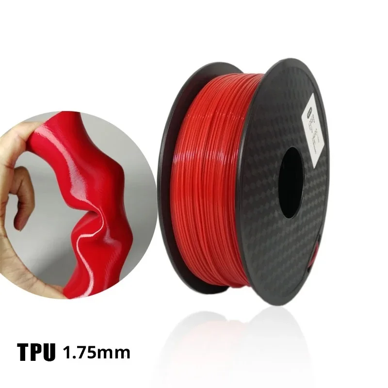 1.75mm TPU 3D Printing Filament – No Bubble, Non-Toxic, Sublimation 0.5KG - Image 2