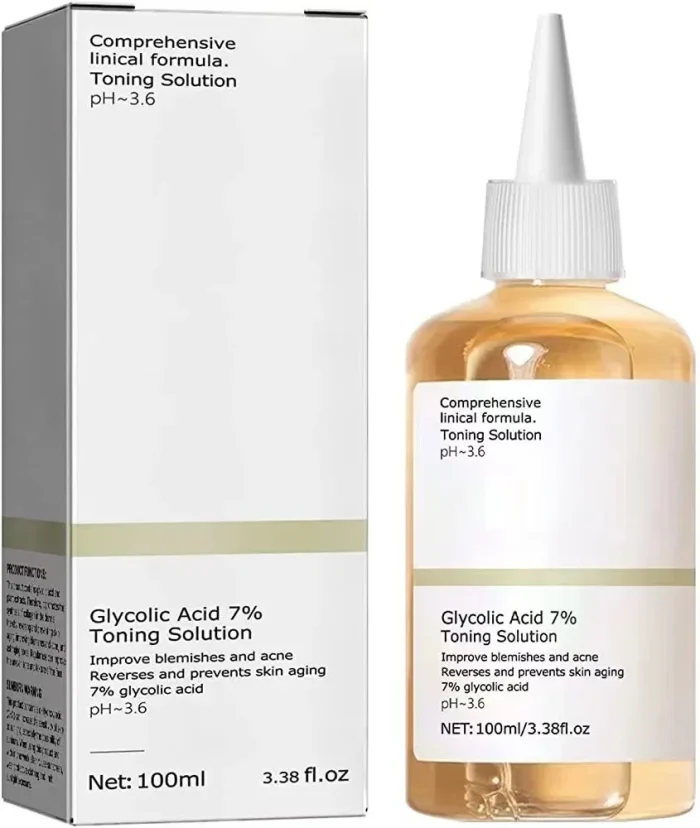 Glycolic Acid 7% Toning Solution – Exfoliating & Moisturizing Acne Treatment - Image 5