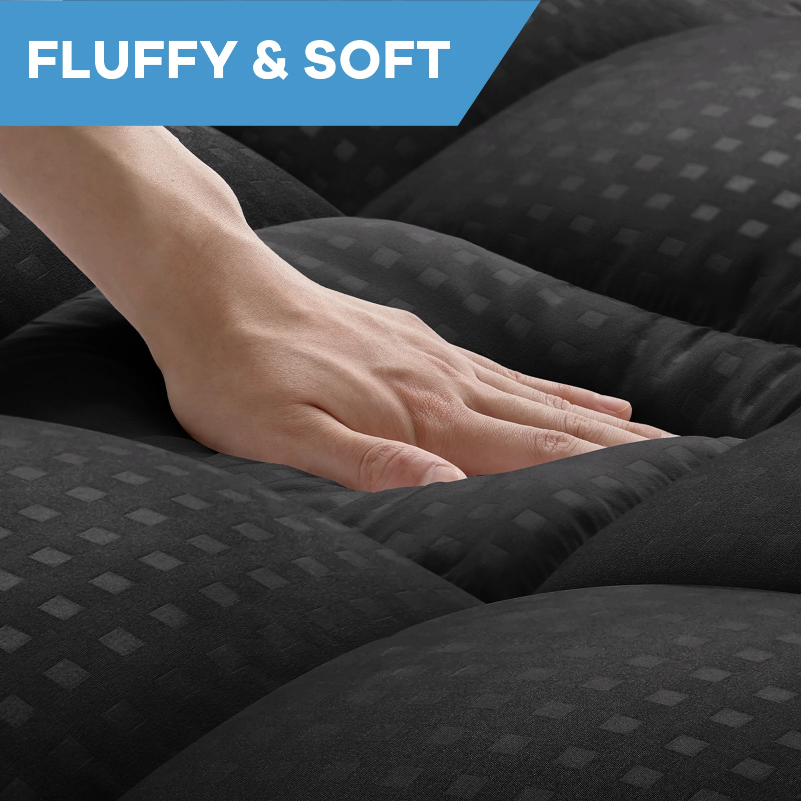 Quilted Fitted Mattress Pad Protector, Cooling Pillow Top, Breathable & Soft Mattress Cover - Image 5