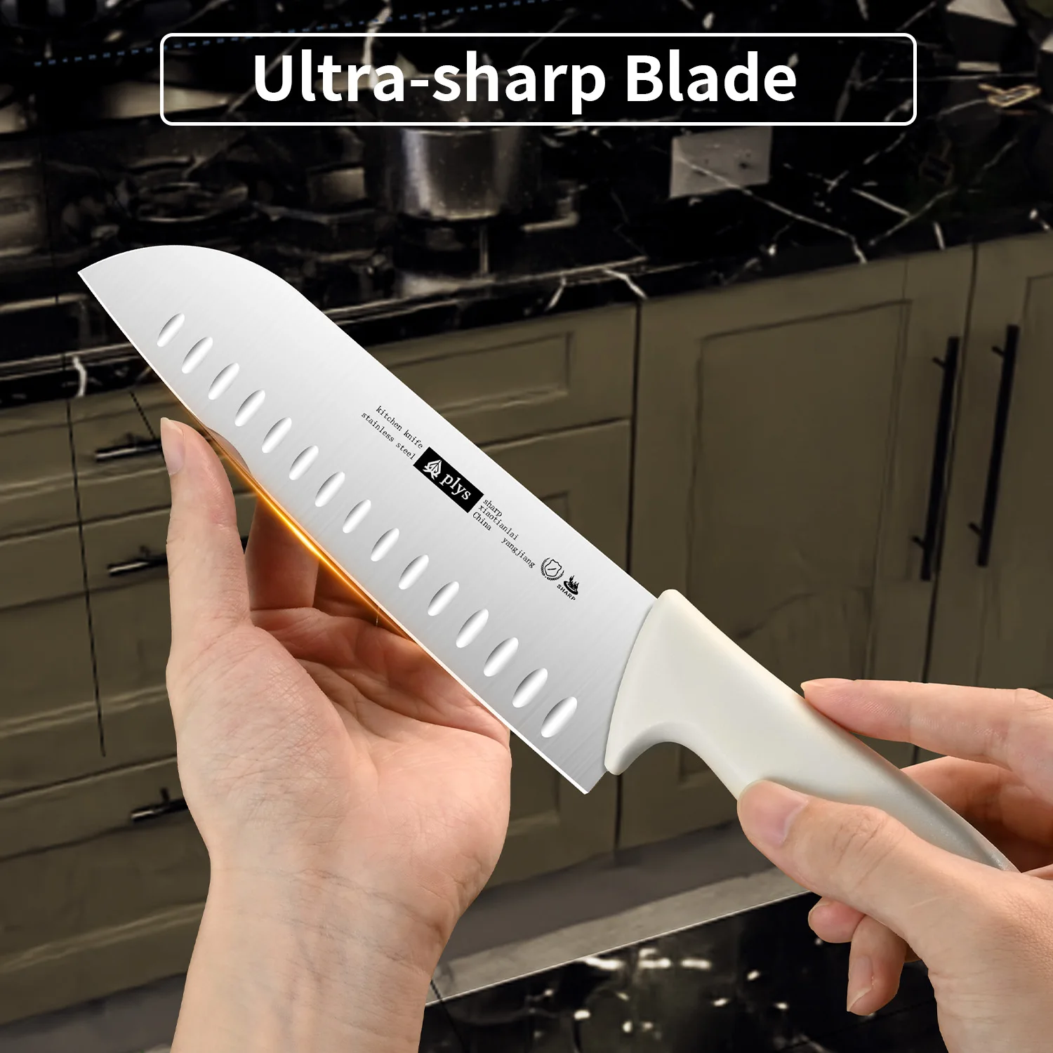 Forged Stainless Steel Chef Knife – Precision BBQ & Multi‑Purpose Cutter