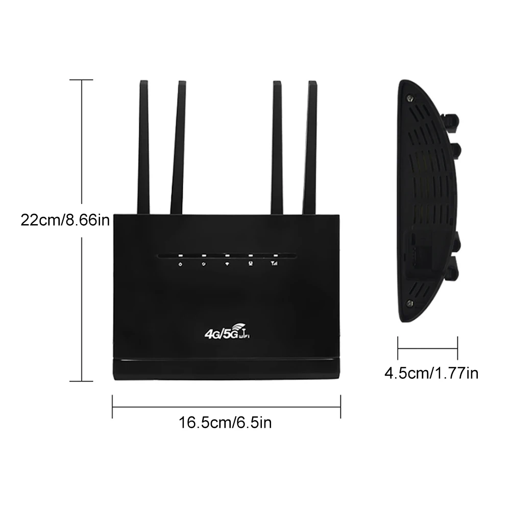 4G LTE Wireless Router 300Mbps, Modem with 4 Antennas, SIM Slot for Home - Image 6
