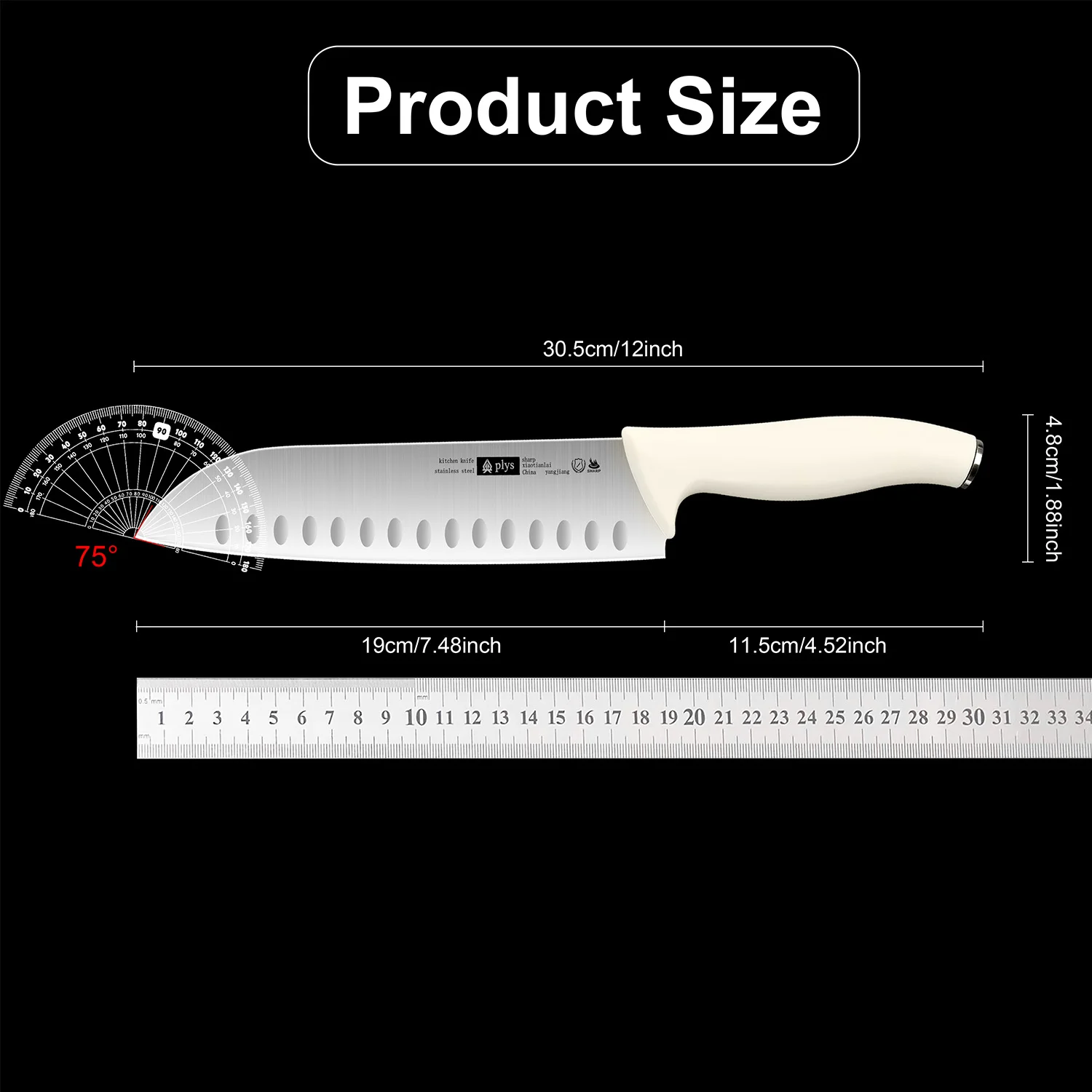 Forged Stainless Steel Chef Knife – Precision BBQ & Multi‑Purpose Cutter - Image 6