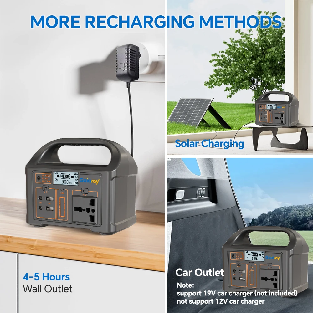 100W Portable Power Station – 24000mAh Solar Generator for Camping & Travel - Image 5