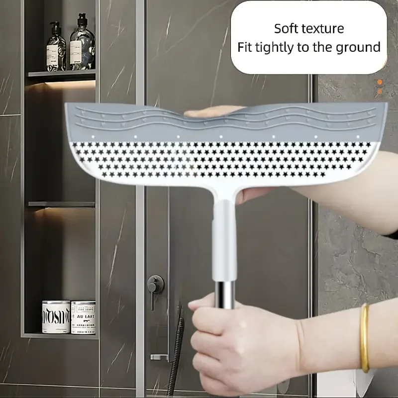 Magic Broom with Detachable Head for Bathroom, Kitchen & Living Room - Easy Hair & Dust Removal - Image 2