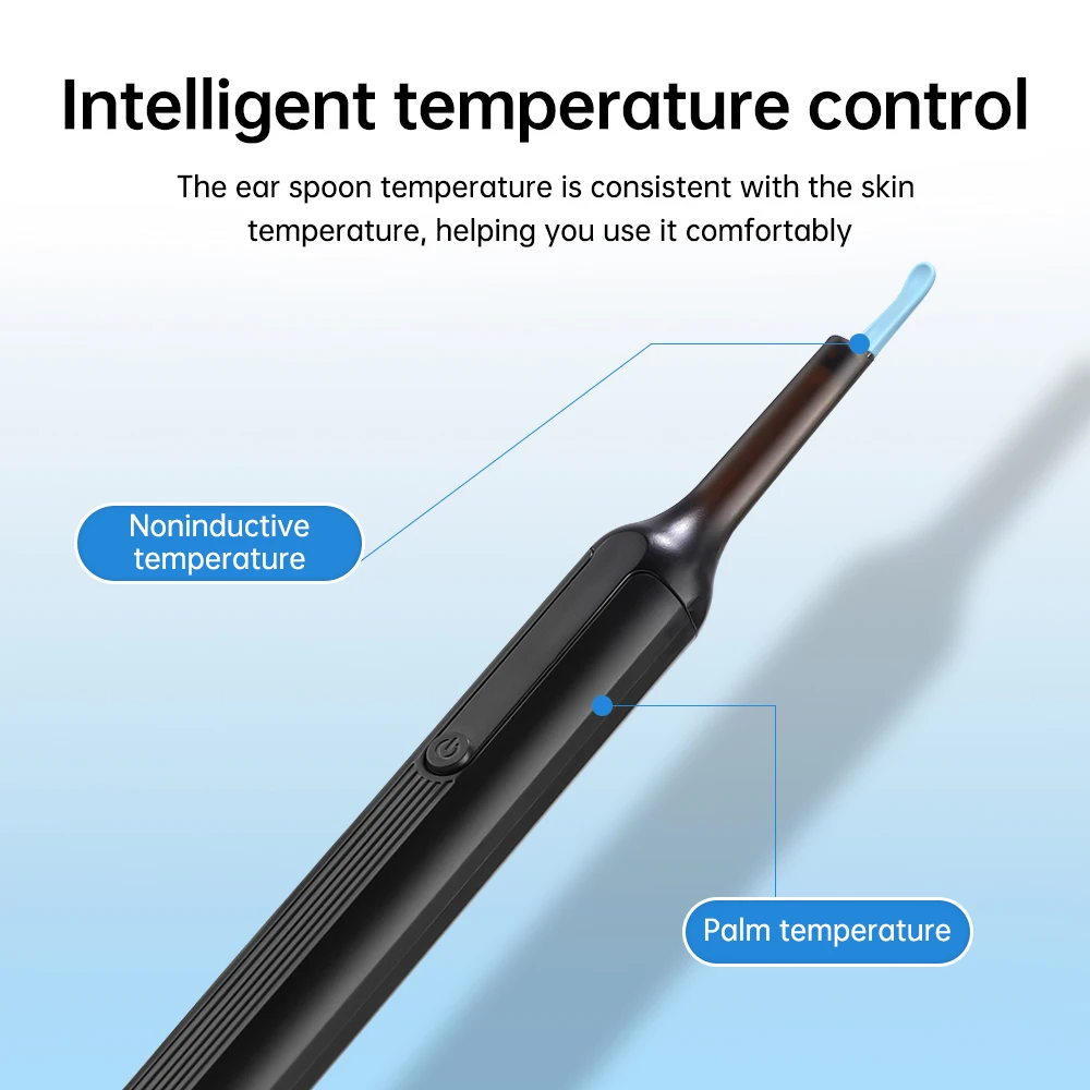 Wireless Smart Visual Ear Cleaner – 1080P HD Otoscope with 6 LED Lights, WiFi Connectivity, Ear Wax Removal Tool for iOS & Android - Image 5