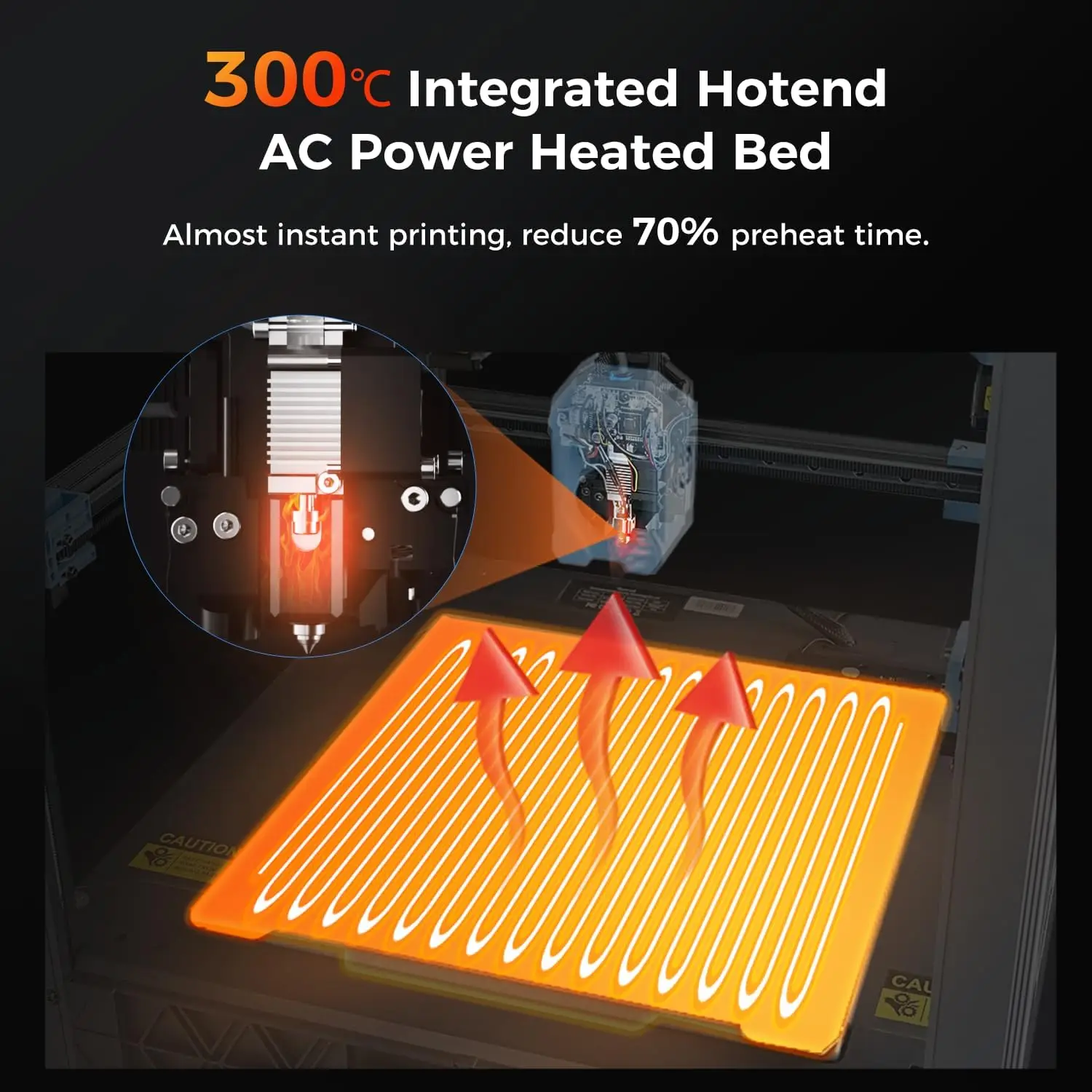 Sovol SV08 Core-XY 3D Printer Open Source, Max 700mm/s High Speed 3D Printers with 300℃ Clog-free Hotend and Camera - Image 6