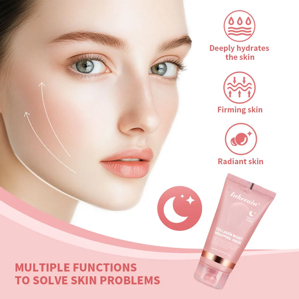 Korean Collagen Peel Off Mask – Anti-Wrinkle Lifting Night Care - Image 4