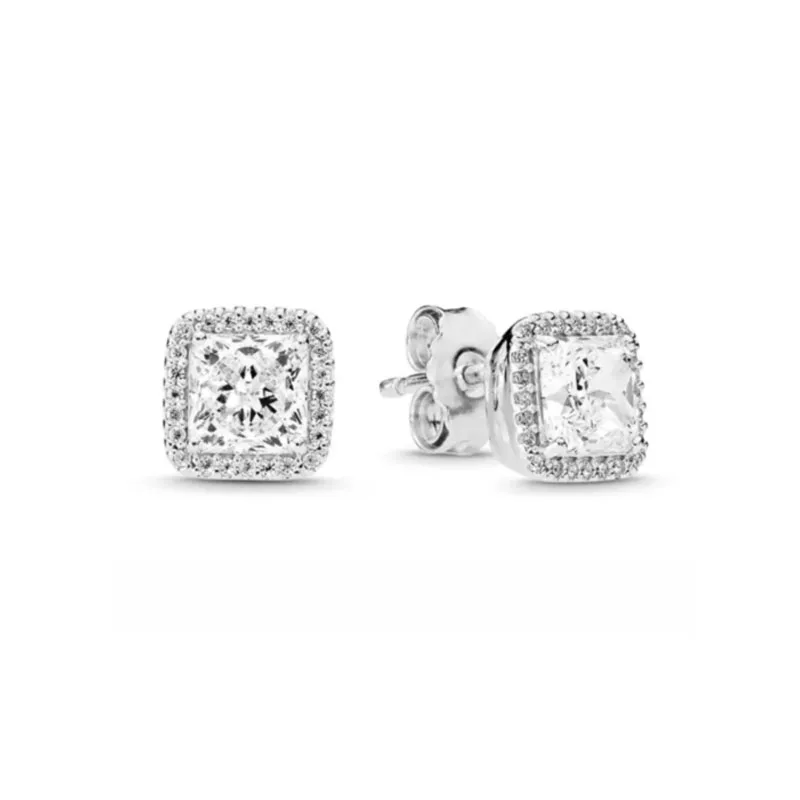 Double Hoop Sun & Moon Earrings – 925 Silver-Plated Butterfly Heart Studs - Image 56