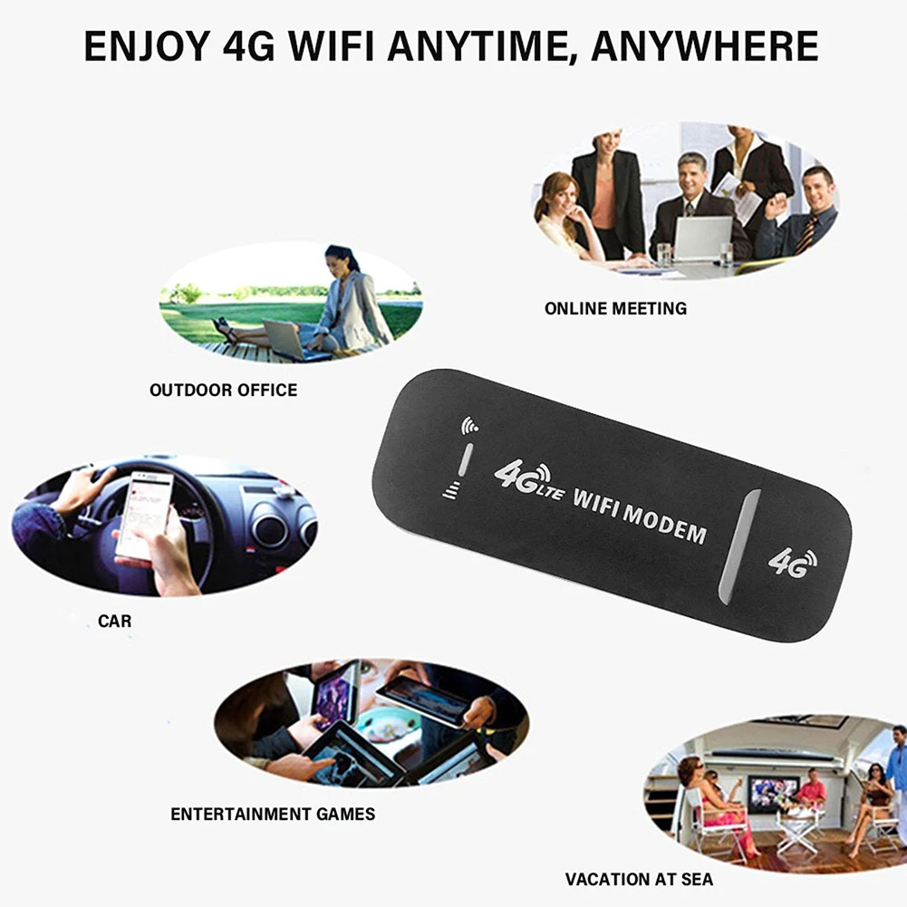 4G LTE WiFi Router USB Modem Unlocked Hotspot Wireless Network Adapter - Image 5