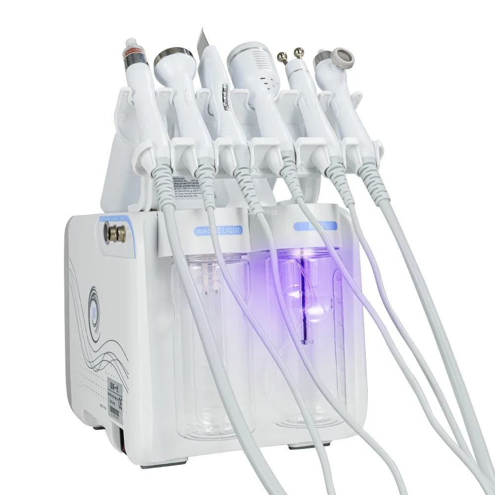 6-in-1 Hydrogen Oxygen Facial Machine – Deep Cleansing & Skin Rejuvenation - Image 3