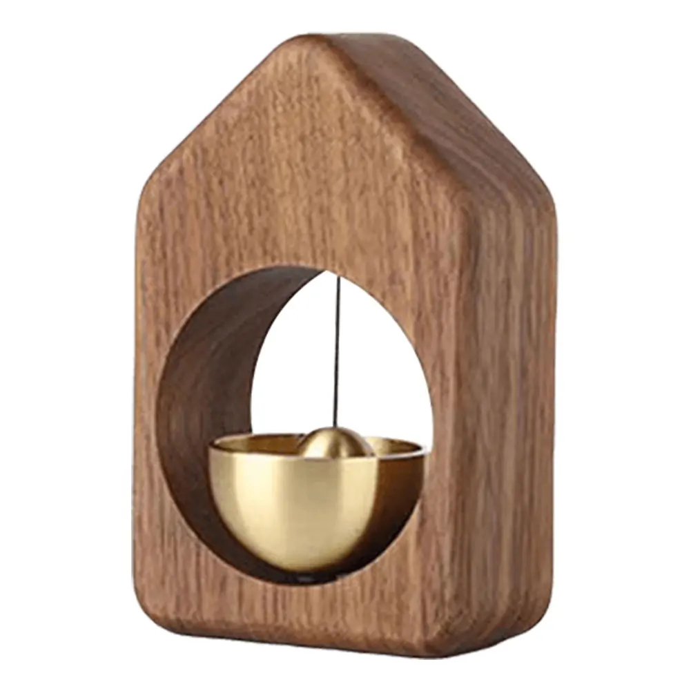 Magnetic Wood Doorbell Chime Hanging Decorative Loud Door Bell Wind Loud Door Bell for Refrigerator Doors Restaurant Home Decor - Image 7