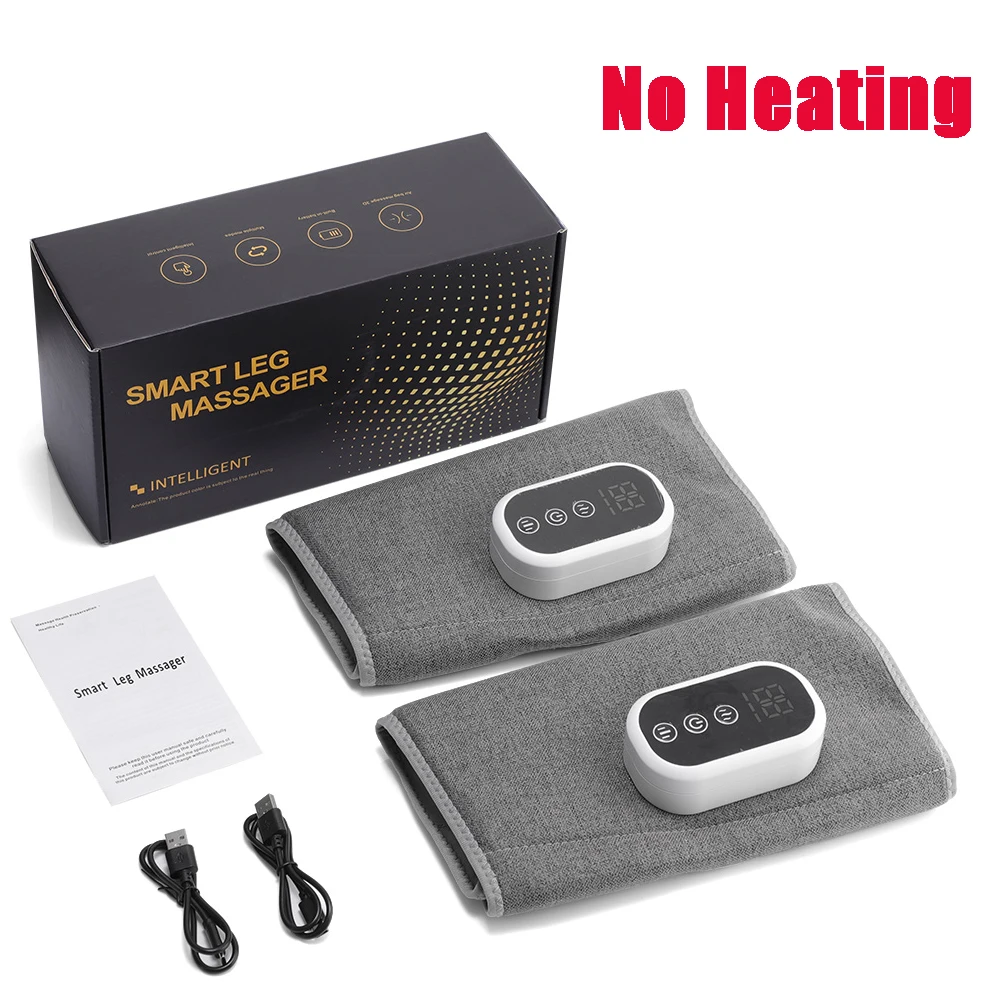 Portable Air Compression Leg Massager – 360° Full Coverage, Heat & Vibration - Image 7