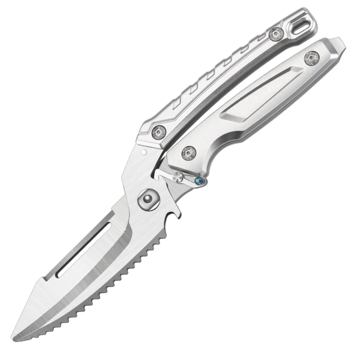 Heavy‑Duty Stainless Steel Poultry Shears – Spring‑Loaded Kitchen Scissors - Image 8