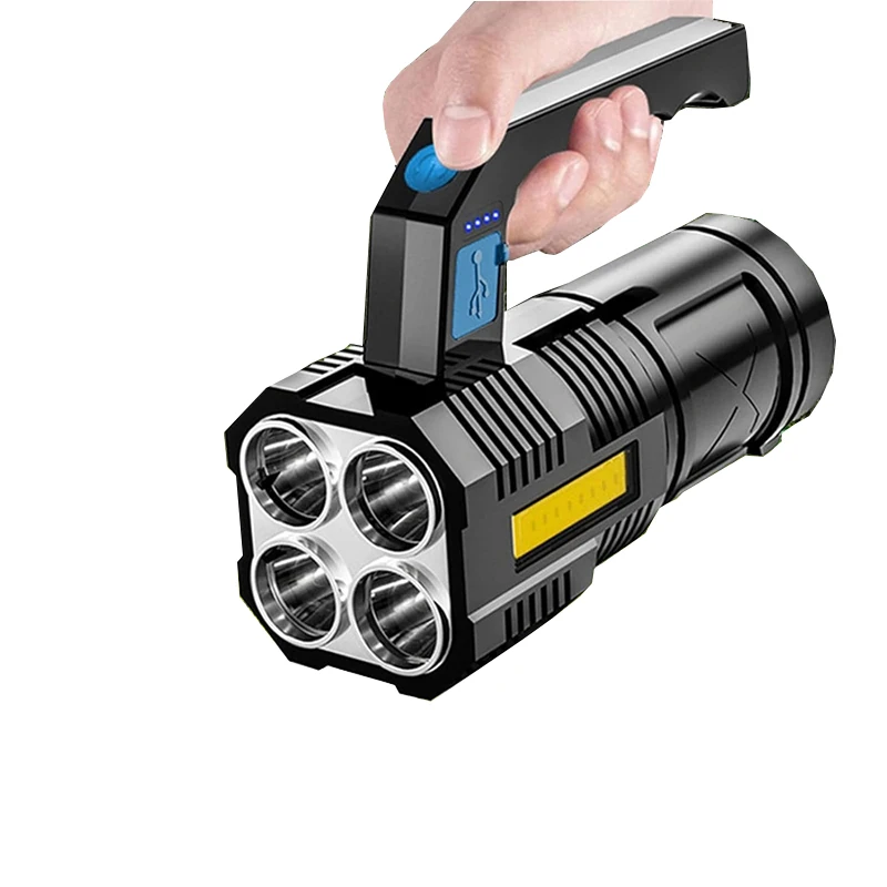 Ultra Bright LED Flashlight – Handheld Multifunctional Torch for Camping, Climbing & Emergency Use