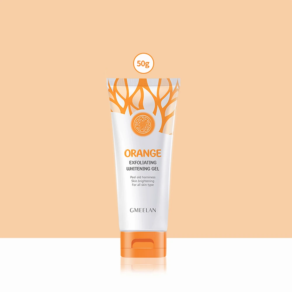 Orange Enzyme Exfoliating Gel – Brightening & Hydrating Scrub for Face & Body - Image 7