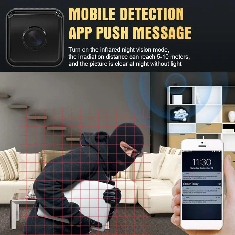 Xiaomi Mini 1080p WiFi Camera – Motion Detection Security Cam for Home - Image 6