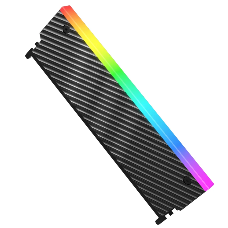 5V 3‑Pin ARGB RAM Cooler – Dual‑Fan DDR2‑DDR5 Heatsink, Aura Sync Compatible - Image 7
