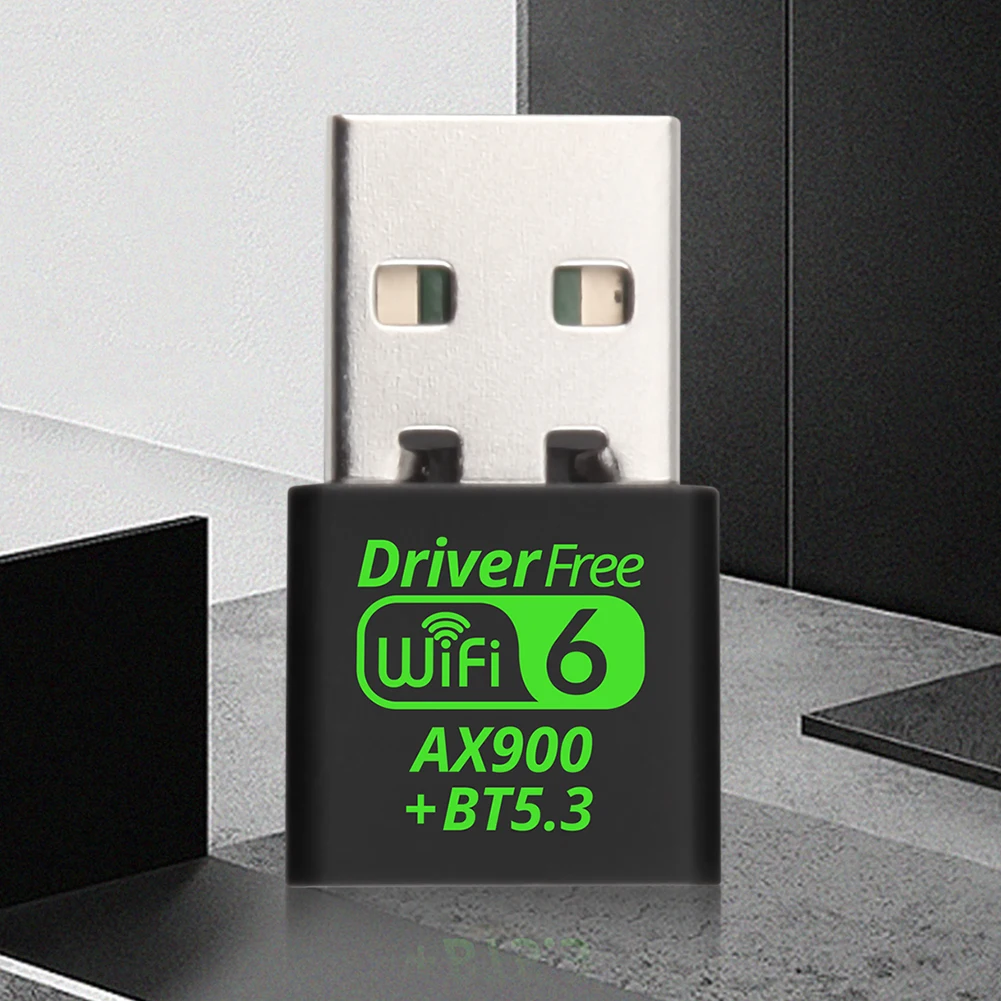USB WiFi 6 Bluetooth 5.3 Adapter USB WiFi Network Wireless Wlan Receiver Dual Band 2.4/5.8GHz Mini USB WiFi Dongle Driver Free - Image 2