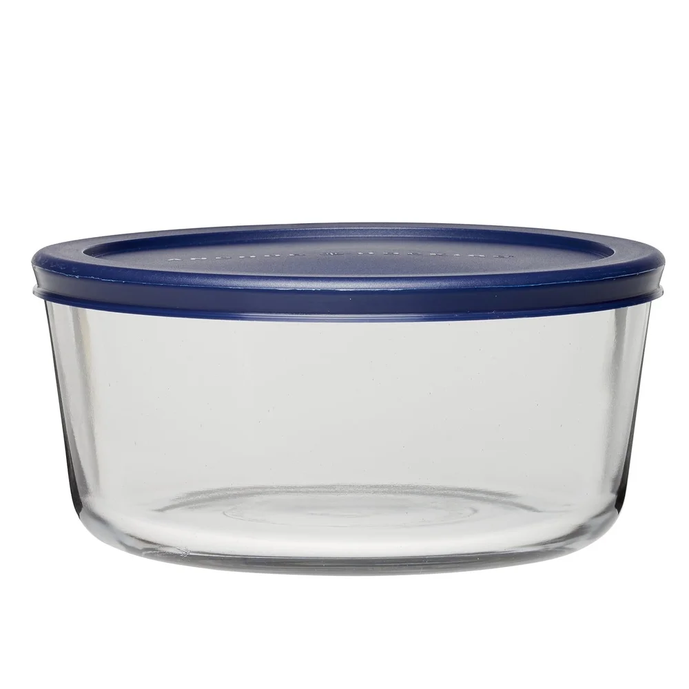 2-Pack 7-Cup Glass Food Storage Containers with SnugFit Lid - Microwave & Dishwasher Safe - Image 3