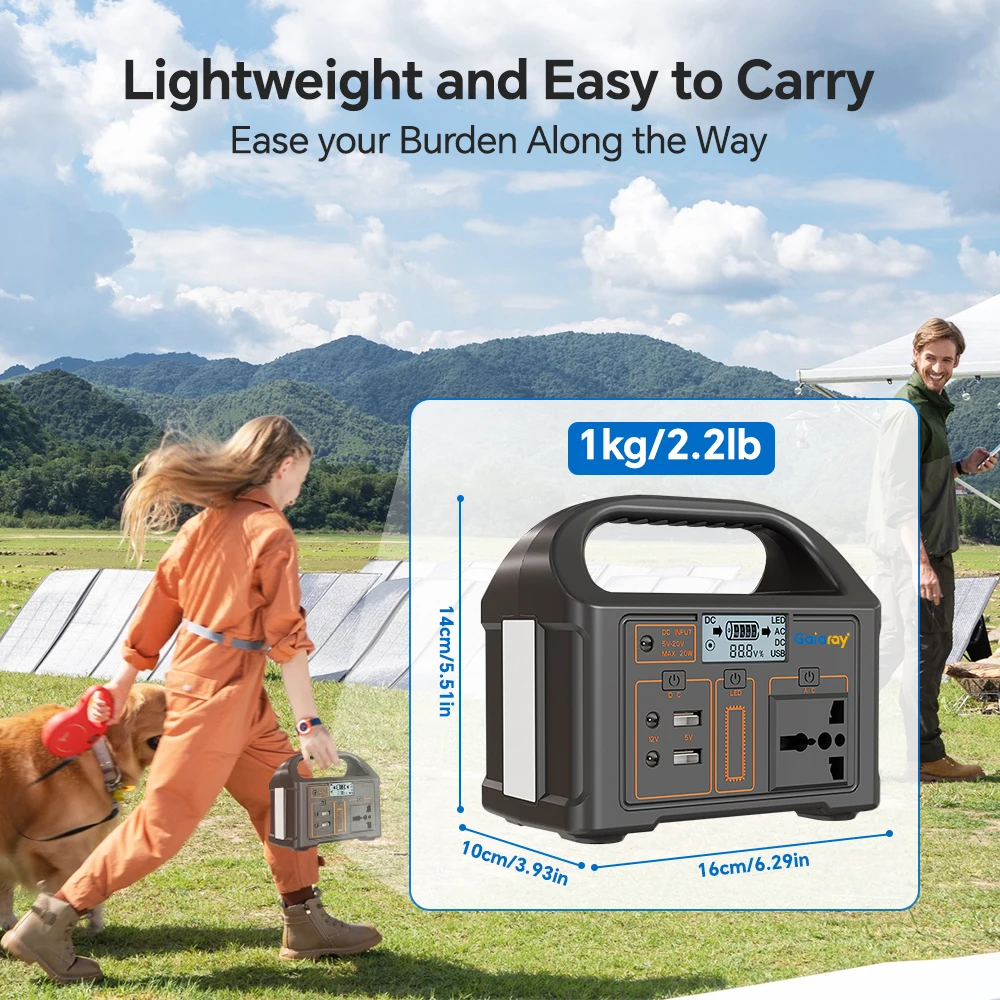 100W Portable Power Station – 24000mAh Solar Generator for Camping & Travel - Image 6