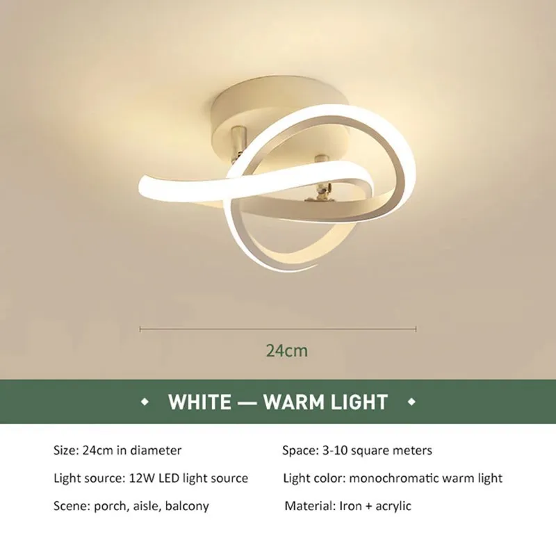 Modern LED Ceiling Strip Light – Minimalist Fixture for Hallway & Living Room - Image 8