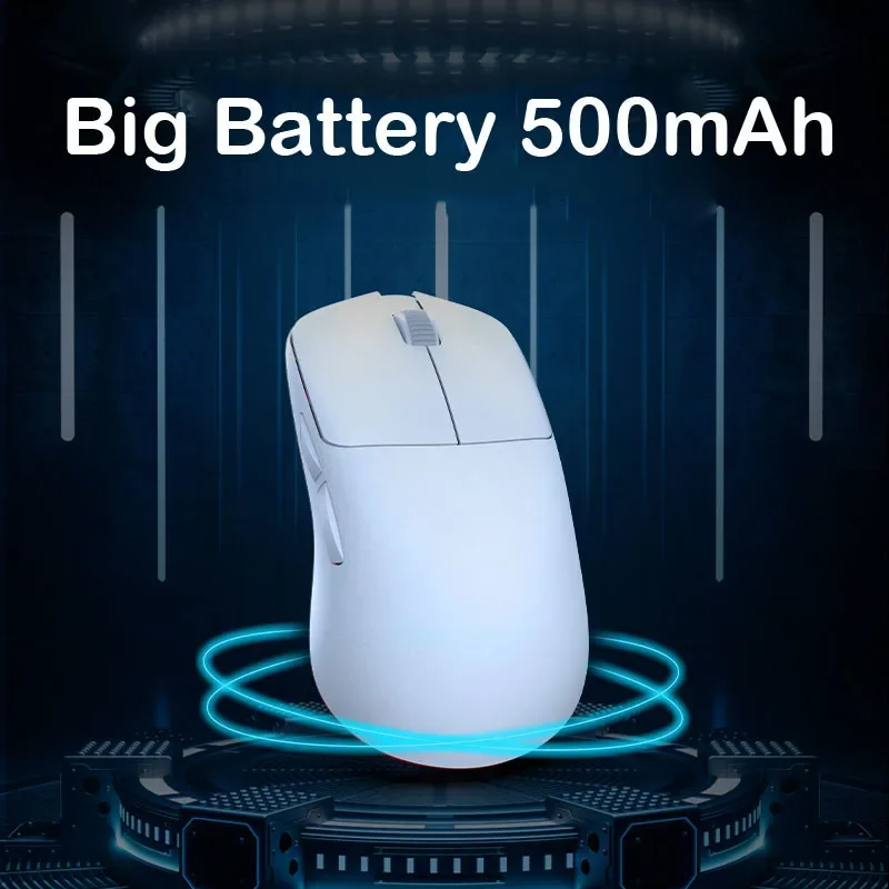 Ajazz AJ099 Superlight Wireless Gaming Mouse – 12000DPI, 56g, Dual Mode - Image 3