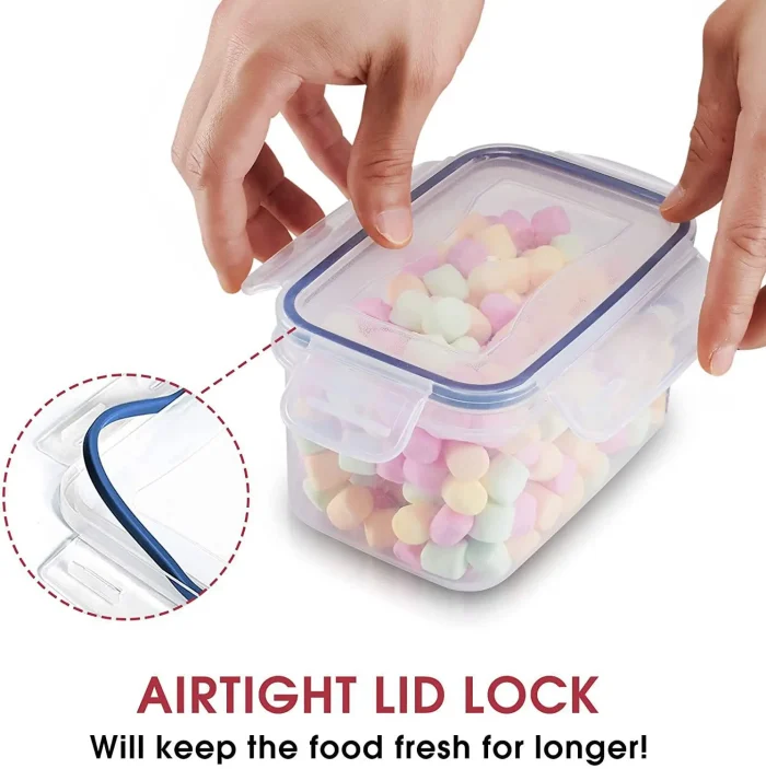 Fresh & Save Vacuum Fridge Box – Airtight, BPA-Free, Stackable - Image 4