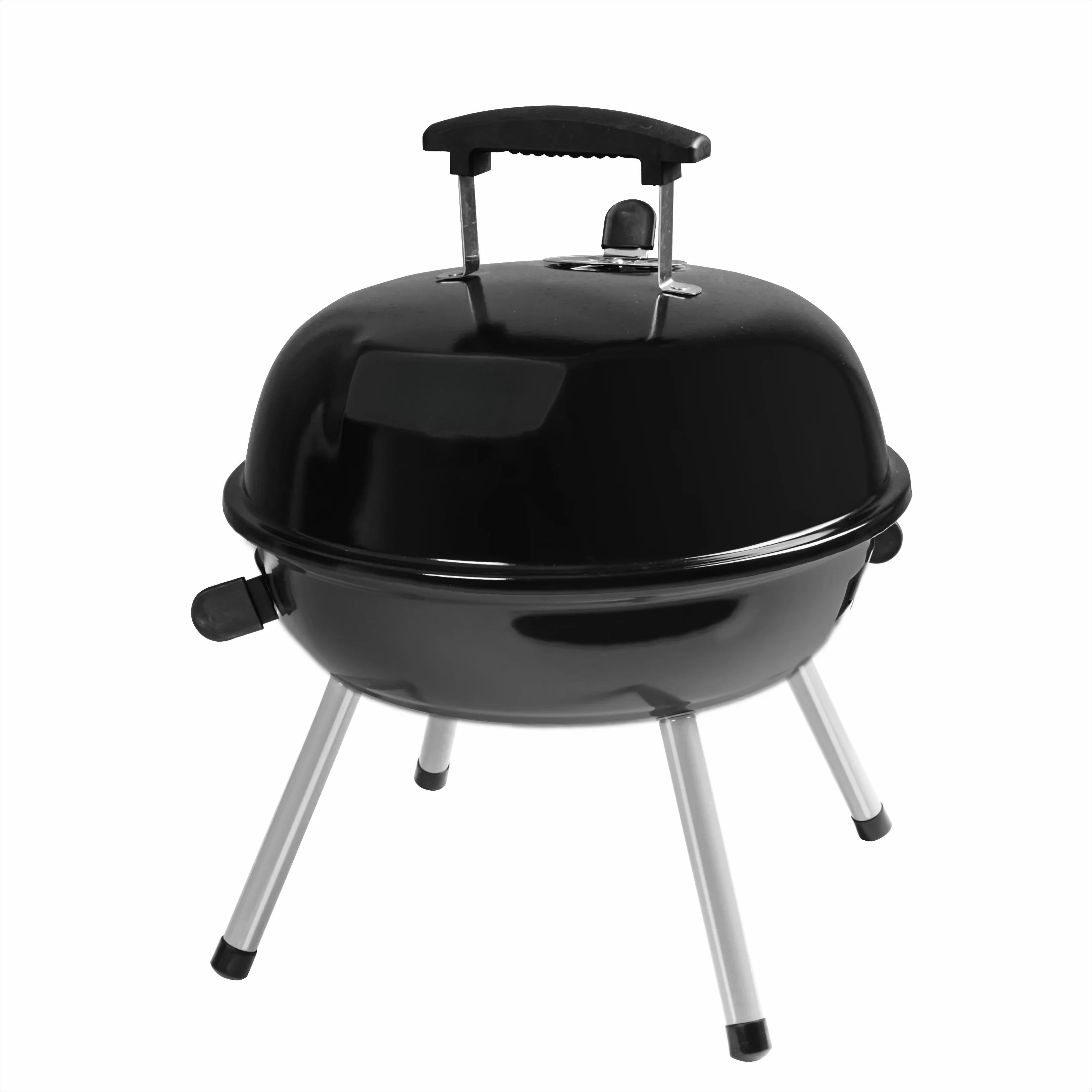 14.5'' Charcoal Tabletop Portable Grill, Compact & Black, Perfect for Outdoor Cooking