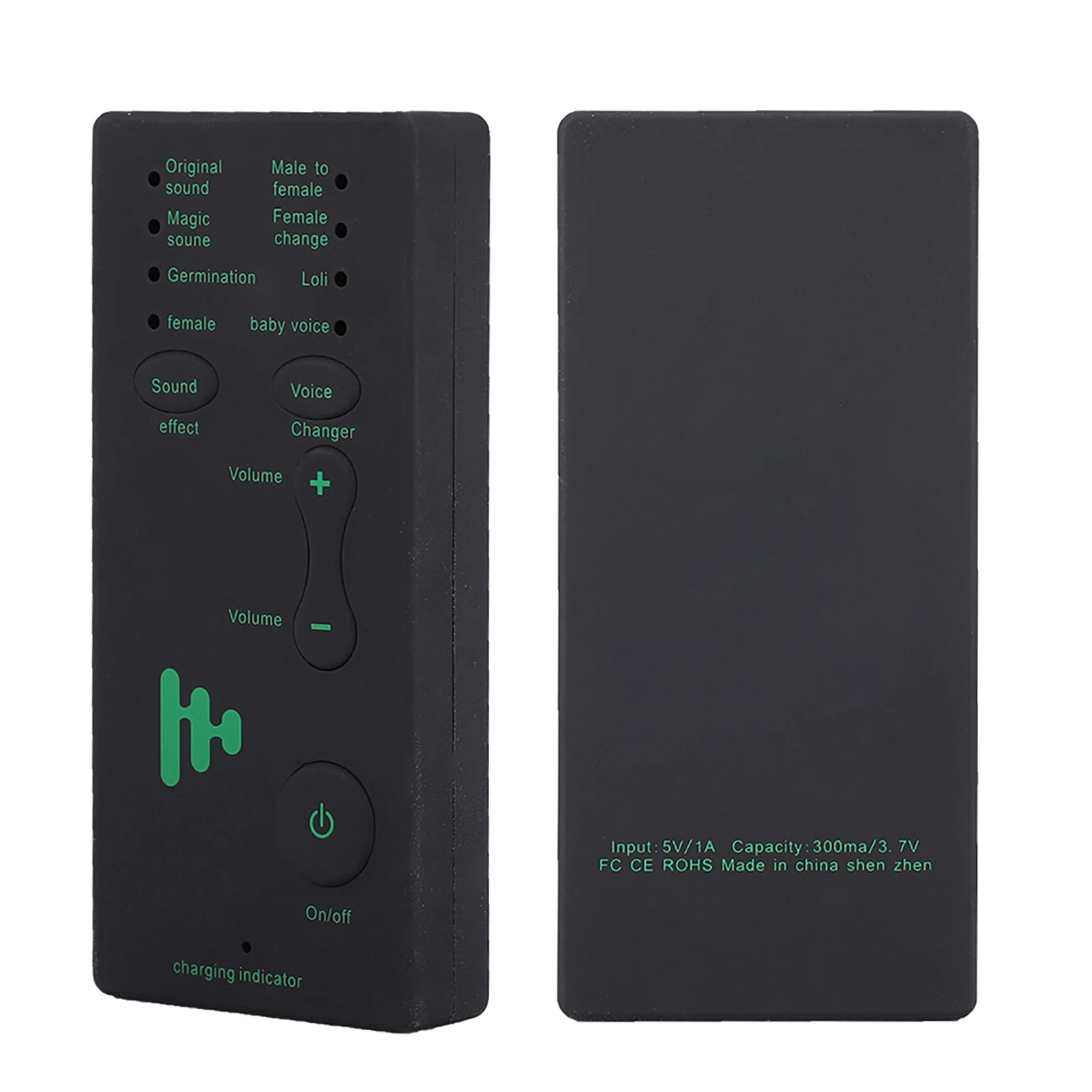 Portable Mini Voice Changer Live Broadcast Sound Card For Mobile Phone PC (English Version) External Sound Card - Image 3