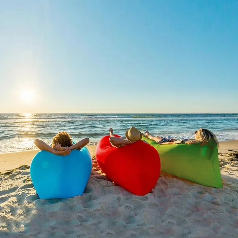 Portable Inflatable Air Sofa – Lightweight Waterproof Camping & Beach Lounger - Image 6