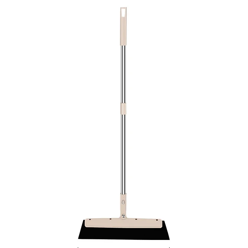 Bathroom special broom Easy and convenient Sweep Dust Hair Bathroom Wiper Broom Stainless steel handle 180-degree rotating blade - Image 6