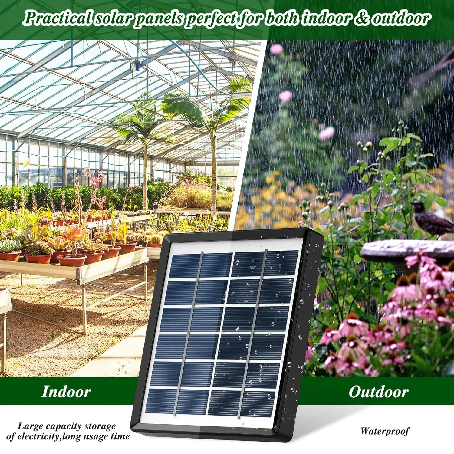 Solar-Powered Automatic Drip Irrigation Kit – 15m Hose, Timer, Self-Watering - Image 4