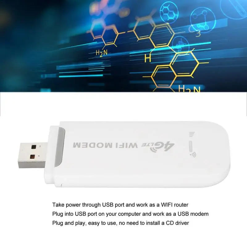 4G USB WiFi Modem, Portable Mobile Internet Dongle for Travel & Business - Image 2