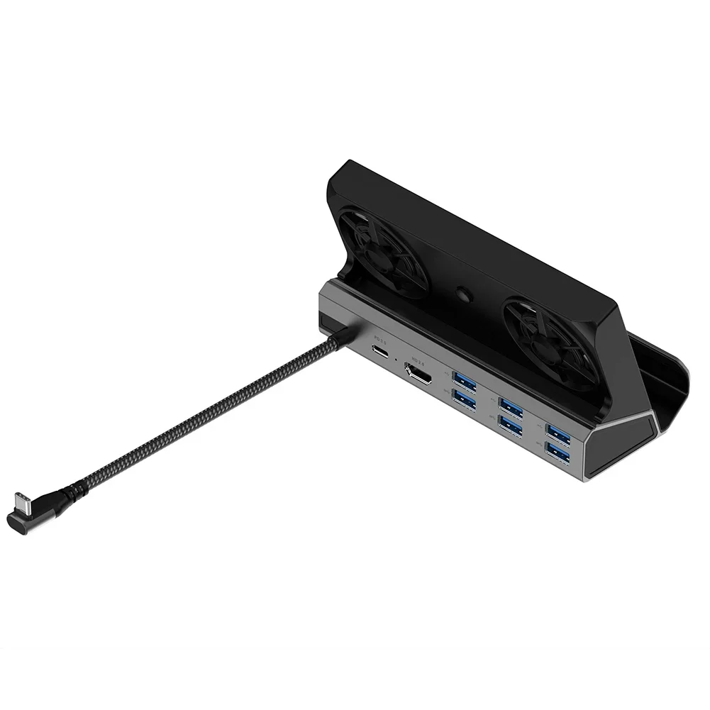 10-in-1 USB-C Docking Station for Steam Deck – 4K@60Hz, Gigabit Ethernet, Fast Charging - Image 9
