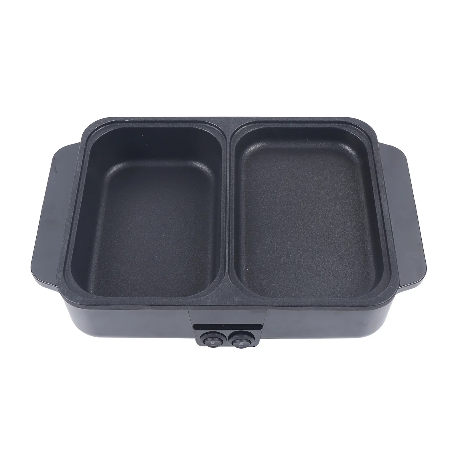2-in-1 Hot Pot and Grill - Dual Heating Zones, 600W+600W for Family Gatherings - Image 6