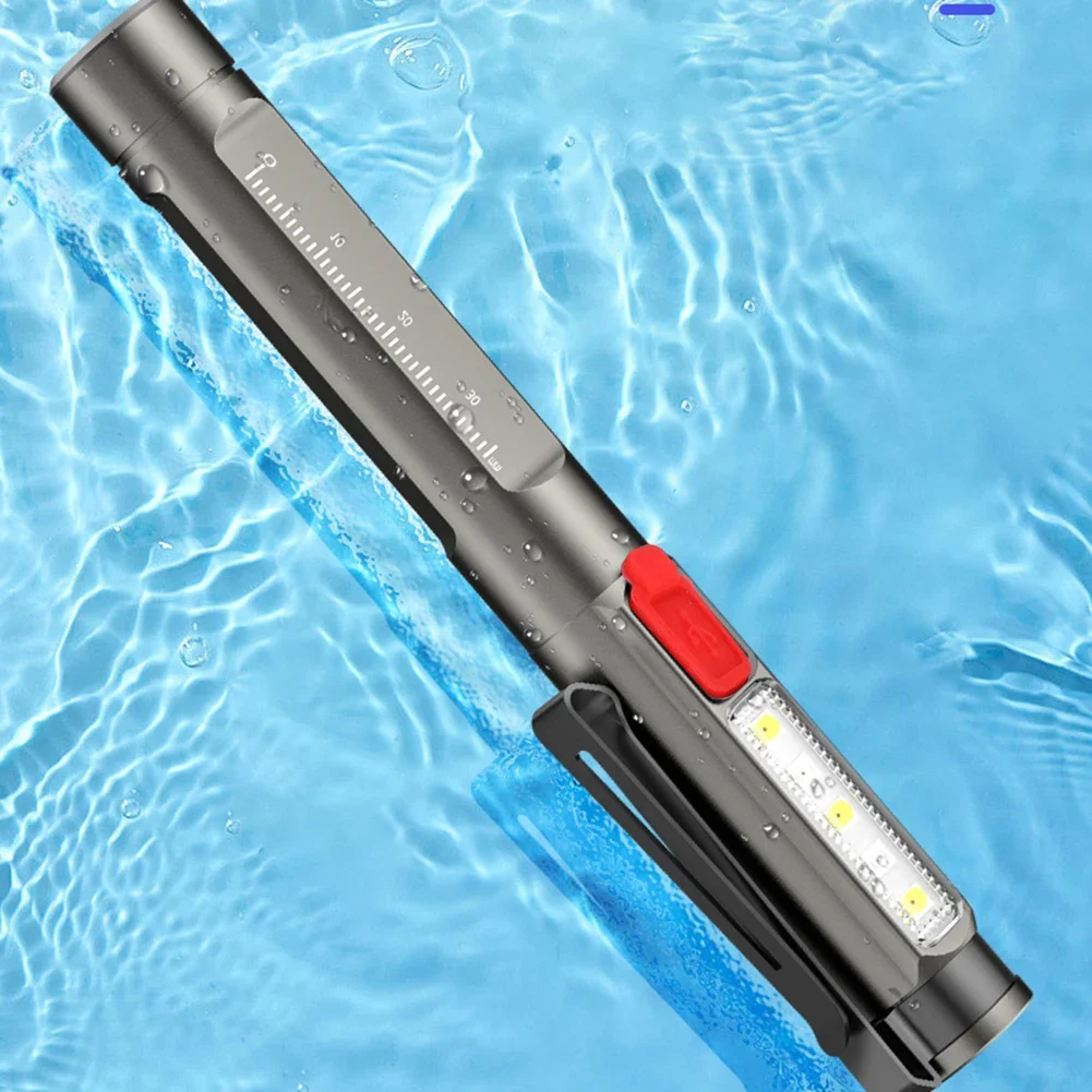 Portable Aluminum Torch Lamp – Rechargeable Flashlight for Medical, Doctor & Nurse Use