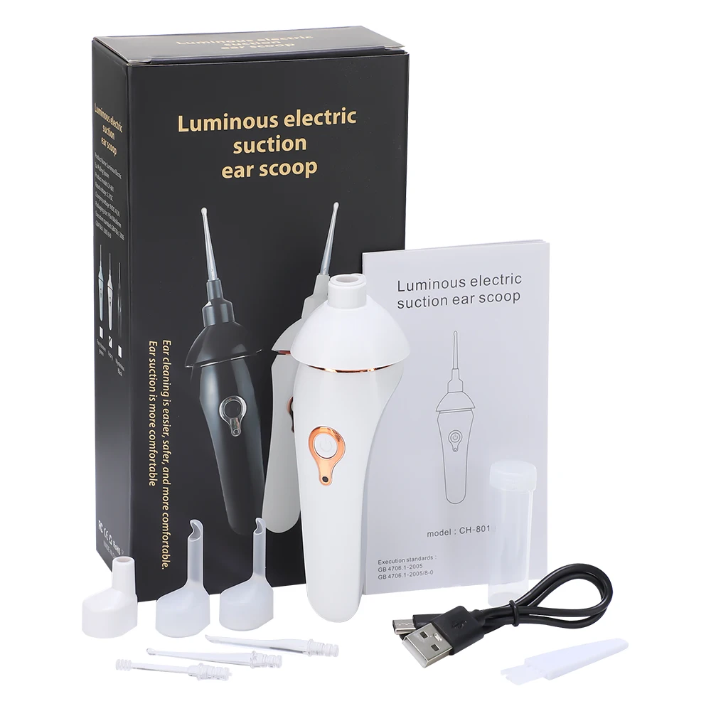 Wireless LED Ear Wax Vacuum – USB Rechargeable Visual Suction Cleaner - Image 7