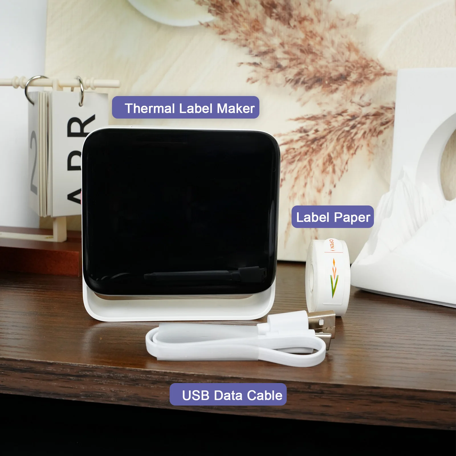 Wireless Bluetooth Label Maker Printer, Portable Mini Thermal Printer for Home - Image 8