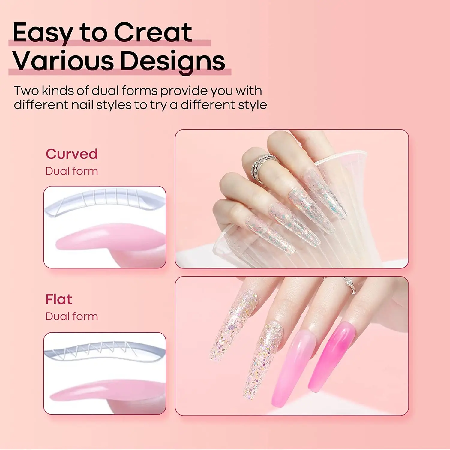 Makartt Natural Pink Poly Nail Gel – 50ML Builder for DIY Extensions - Image 5