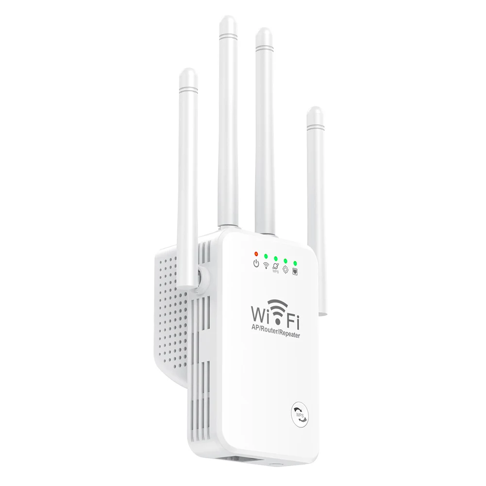 WiFi Extender Signal Booster, 300Mbps Long Range, 4 Antennas, Ethernet Port - Image 5
