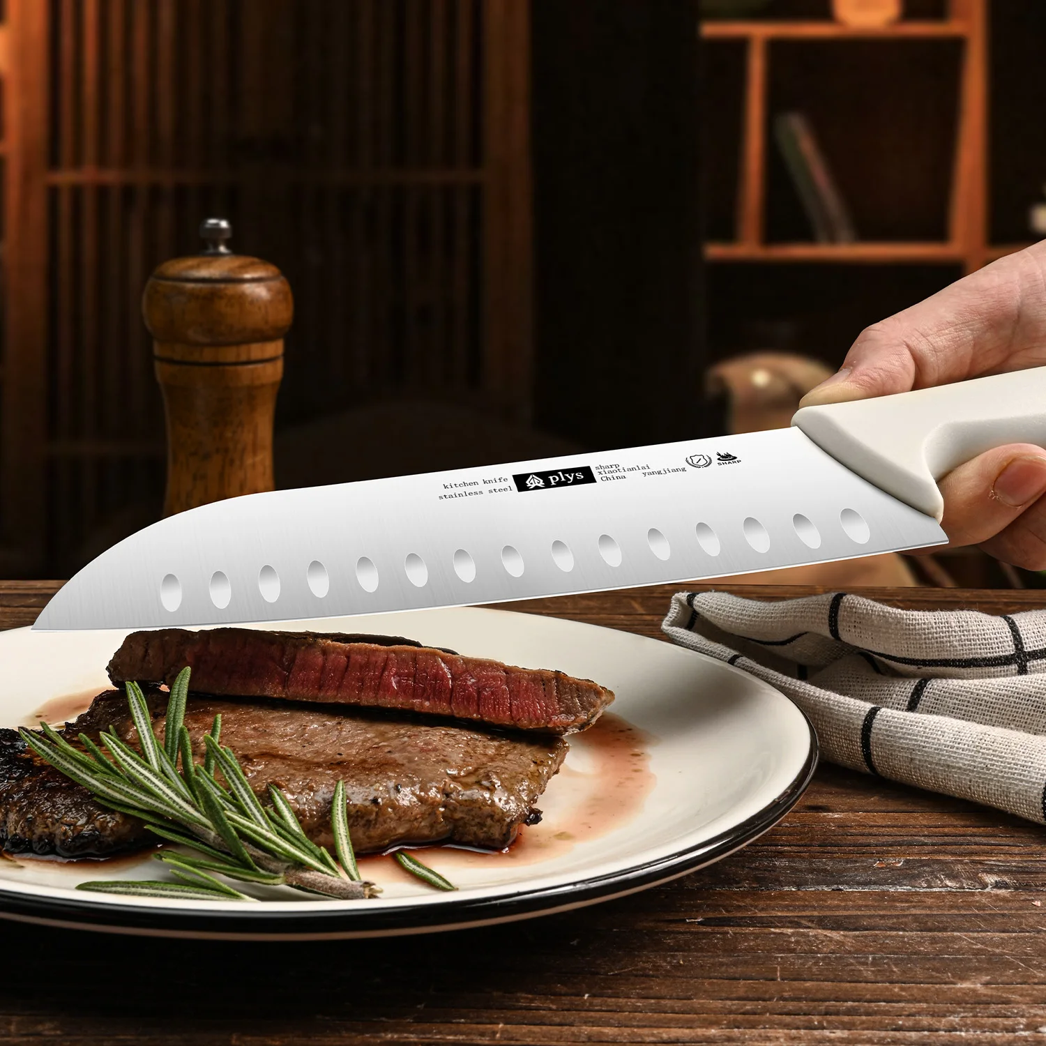 Forged Stainless Steel Chef Knife – Precision BBQ & Multi‑Purpose Cutter - Image 5