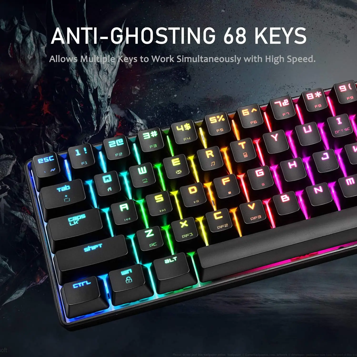 MAMBASNAKE x ZIYOULANG MK14 Wired Gaming Keyboard  Buy 2 get 1 free total 3!!! - Image 5
